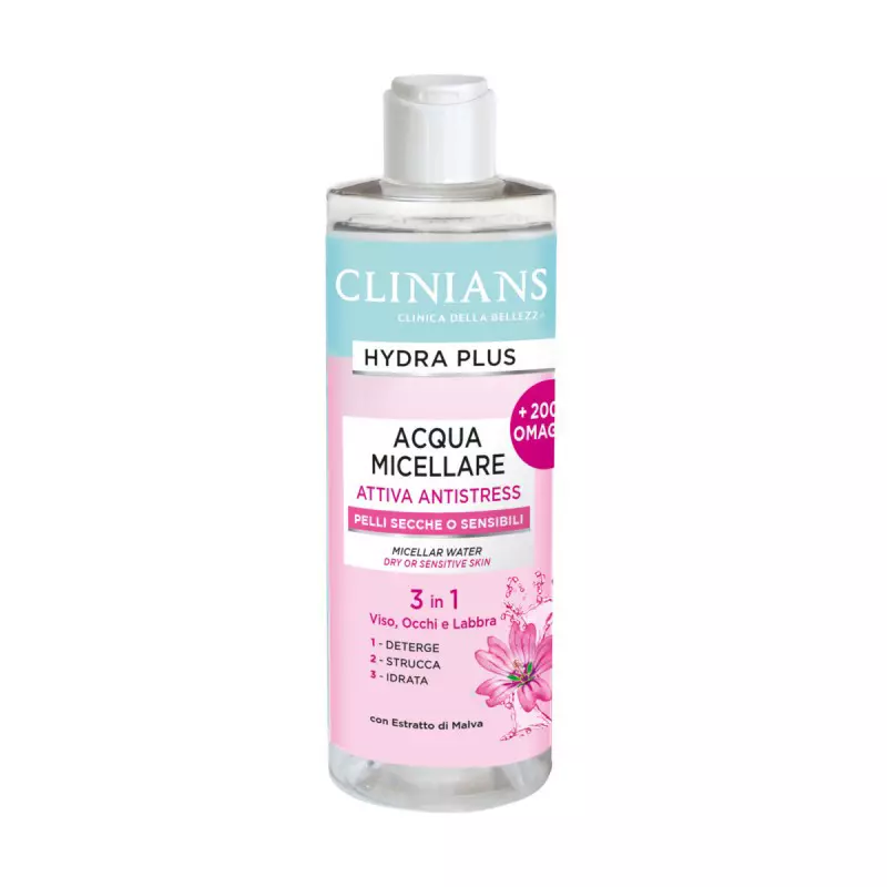 Jabel Profumeria Clinians Acqua Micellare Attiva Anti-Stress