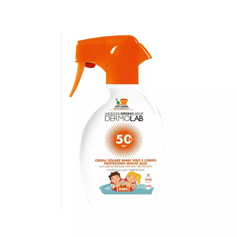Jabel Profumeria Dermolab Crema Solare Bimbi Spray VIso e Corpo