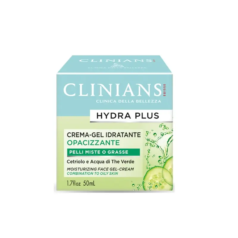 Jabel Profumeria Clinians - Crema-Gel Idratante Opacizzante