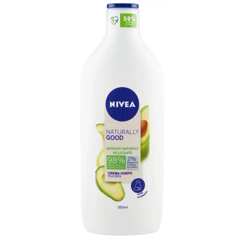 Jabel Profumeria Nivea - Naturally Good B/L Avocado Naturale 350 ML