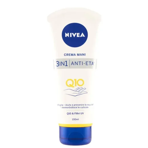 Jabel Profumeria Nivea - Crema Mani Q10 3in1 Anti Età 100ML