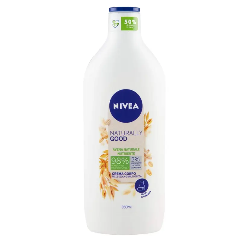 Jabel Profumeria Nivea - Naturally Good BL Avena Naturale 350 ML