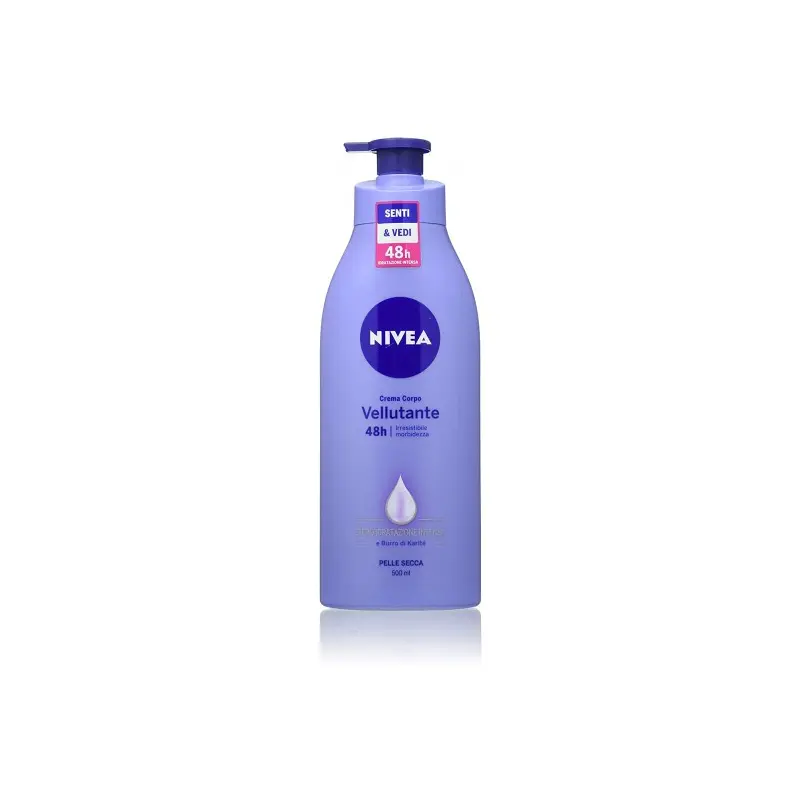 Jabel Profumeria Nivea - B/L Vellutante 48H con Dosatore 500ML