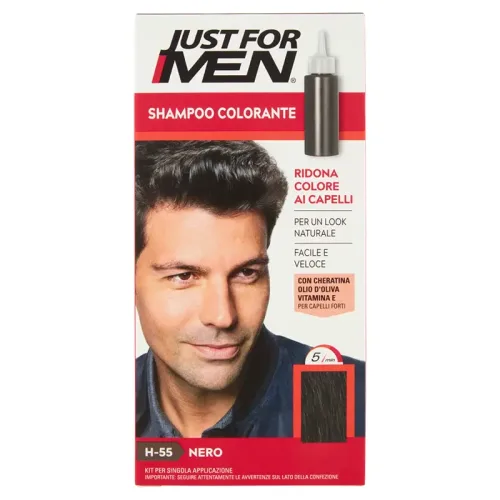 Jabel Profumeria Just For Men - Shampoo Colorante Nero H-55