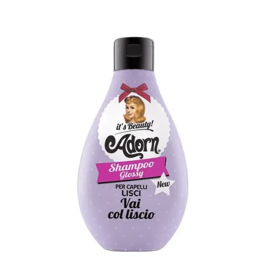 Jabel Profumeria Adorn - Shampoo Glossy Per Capelli Lisci 250ML