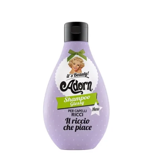 Jabel Profumeria Adorn - Shampoo Glossy Per Capelli Ricci 250ML