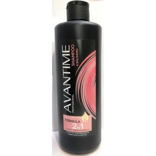 Jabel Profumeria Avantime - Shampoo&Balsamo Tutti i Tipi di Capelli Effetto Rinforzante 500ML