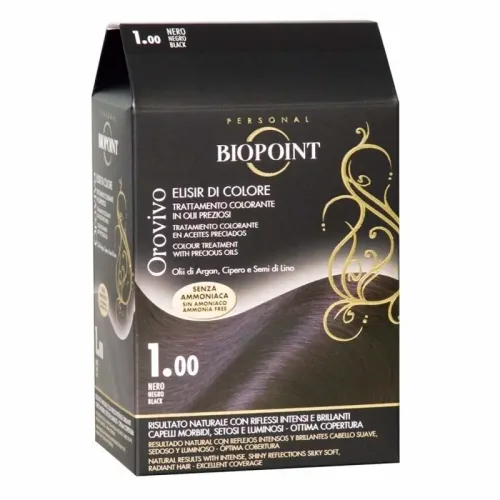 Jabel Profumeria Biopoint - Orovivo Trattamento Colorante n1.00 Nero