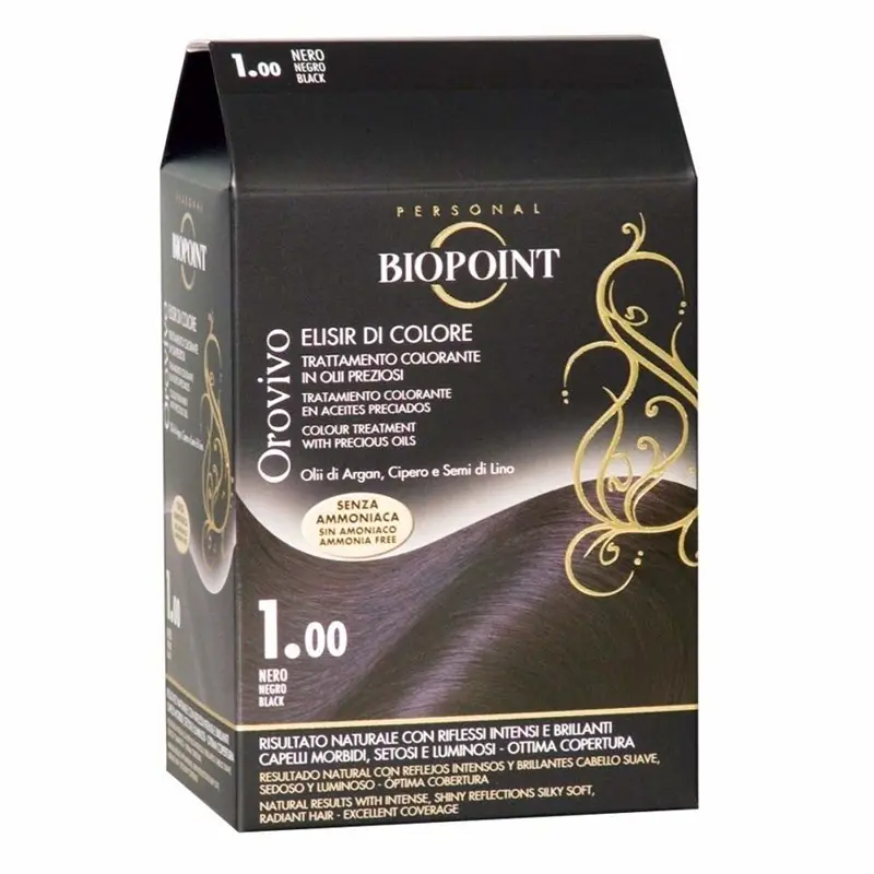 Jabel Profumeria Biopoint - Orovivo Trattamento Colorante n1.00 Nero