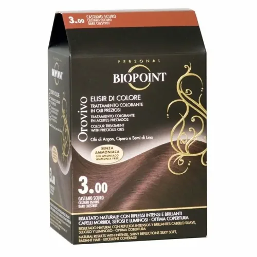 Jabel Profumeria Biopoint - Orovivo Trattamento Colorante n3.00 Castano Scuro