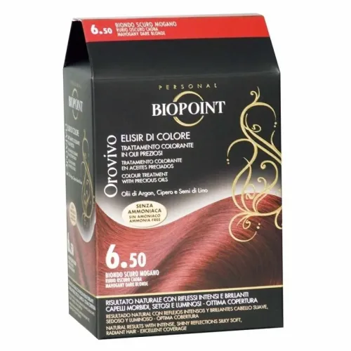 Jabel Profumeria Biopoint - Orovivo Trattamento Colorante n6.50 Biondo Scuro Mogano