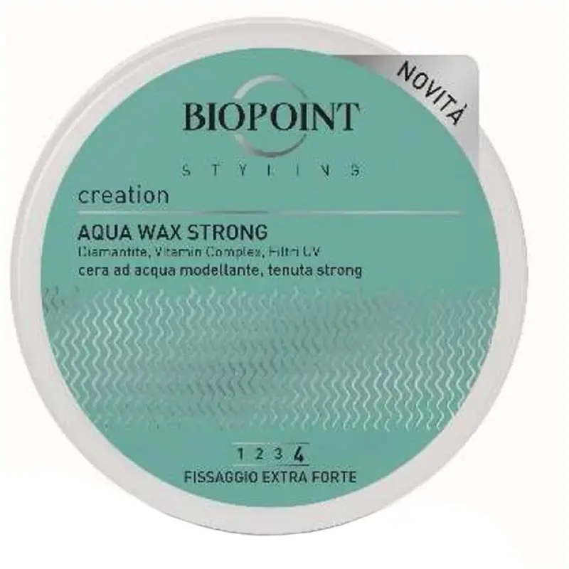Jabel Profumeria Biopoint - Styling Aqua Wax Strong Cera Fissaggio Extra Forte 100ML