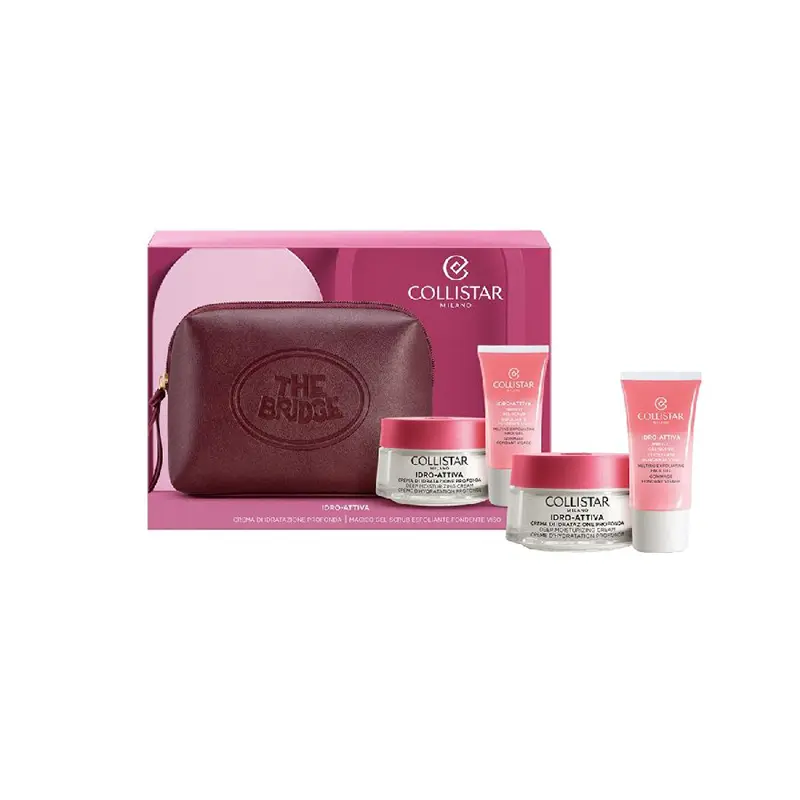 Jabel Profumeria Collistar - Coffret Idro Attiva Crema Idratazione Profonda + Scrub