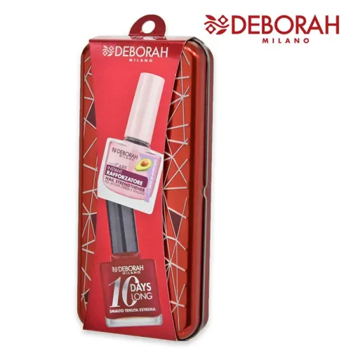 Jabel Profumeria Deborah - Kit Latta Smalto Durata 10 Giorni + Rafforzatore Unghie