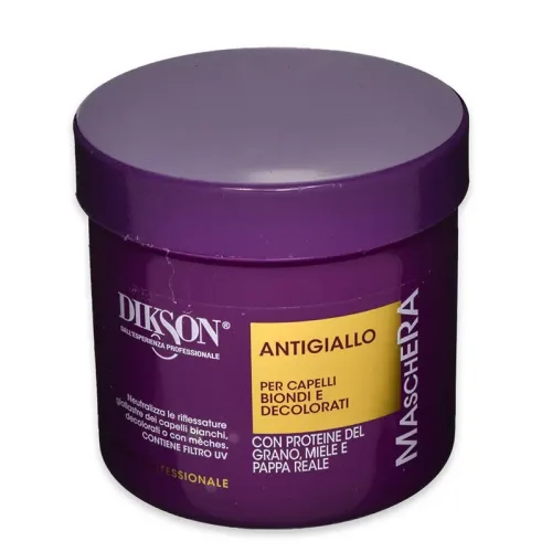 Jabel Profumeria Dikson - Maschera Antigiallo Capelli Biondi E Decolorati 500ML