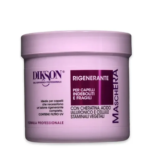 Jabel Profumeria Dikson - Maschera Rigenerante Per Capelli Indeboliti Con Filtro UV 500ML