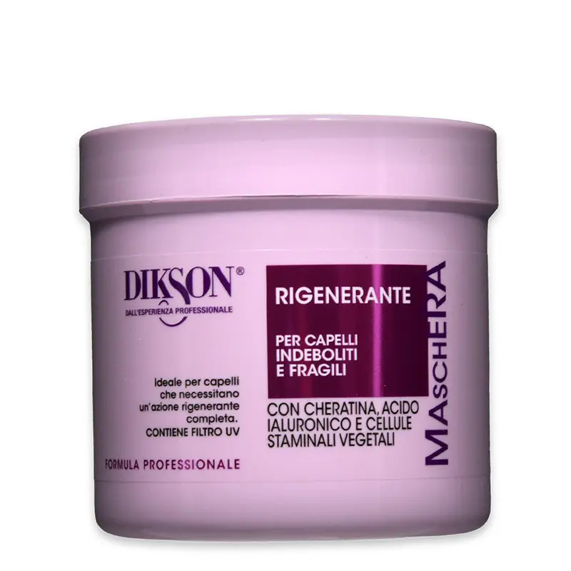 Jabel Profumeria Dikson - Maschera Rigenerante Per Capelli Indeboliti Con Filtro UV 500ML