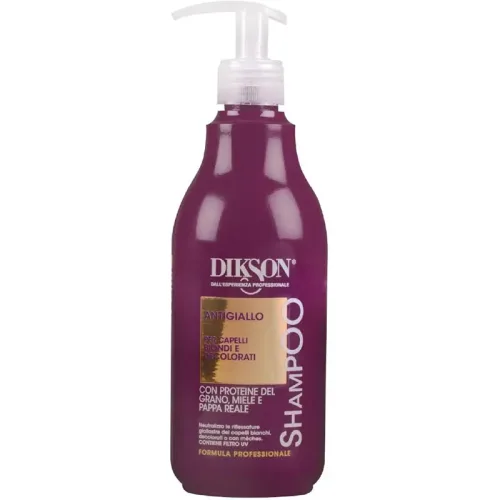 Jabel Profumeria Dikson - Shampoo Antigiallo Capello Biondi E Decolorati 500ML