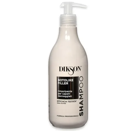 Jabel Profumeria Dikson - Shampoo Botolike Filler Senza Silicone Con Dosatore 500ML