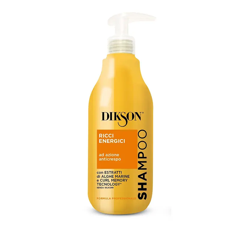 Jabel Profumeria Dikson - Shampoo Ricci Energici Anticrespo Con Dosatore 500ML