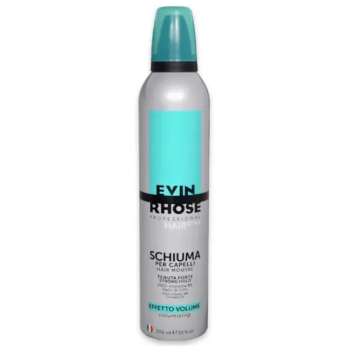 Jabel Profumeria Evin Rhose - Mousse Per Capelli Effetto Volume Extra Forte 300ML