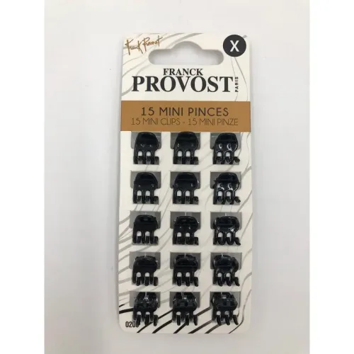 Jabel Profumeria Frank Provost - Mini Pinze Per Capelli 15 Pezzi