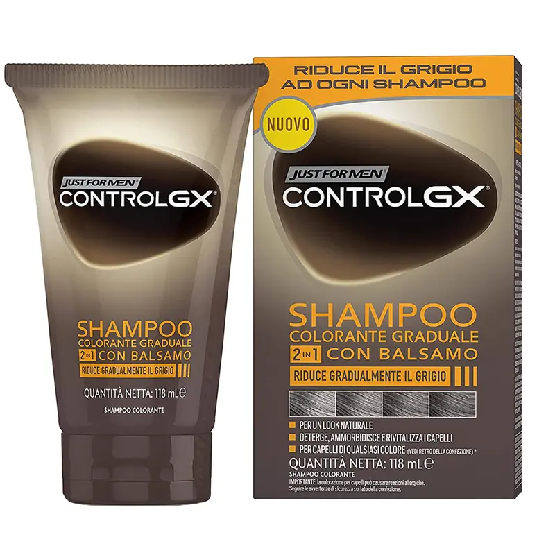 Jabel Profumeria Just For Men - Shampoo Colorante 2in1 Con Balsamo 118ML