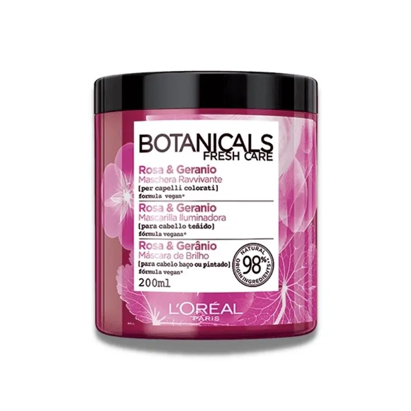 Jabel Profumeria L'Oréal Paris - Botanicals Maschera Capelli Colorati Geranio 200ML