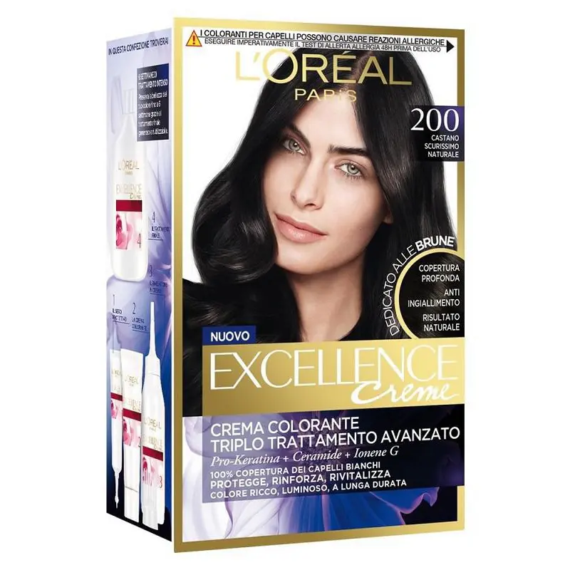 Jabel Profumeria L'Oréal Paris - Excellence 200 Castano Scurissimo Naturale