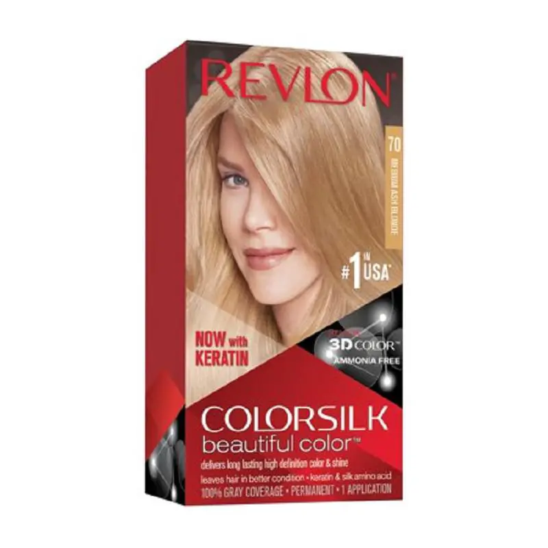 Jabel Profumeria Revlon - Colorsilk Ultra Light Natural Biondo Cenere Medio 70