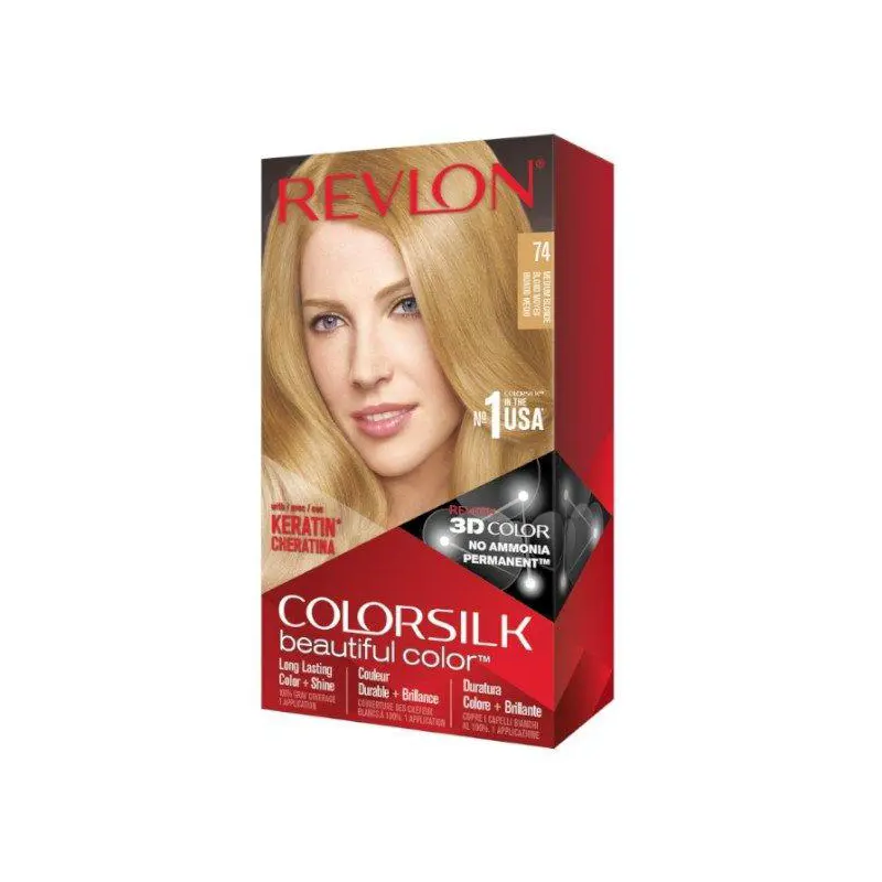 Jabel Profumeria Revlon - Colorsilk Ultra Light Natural Biondo Medio 74
