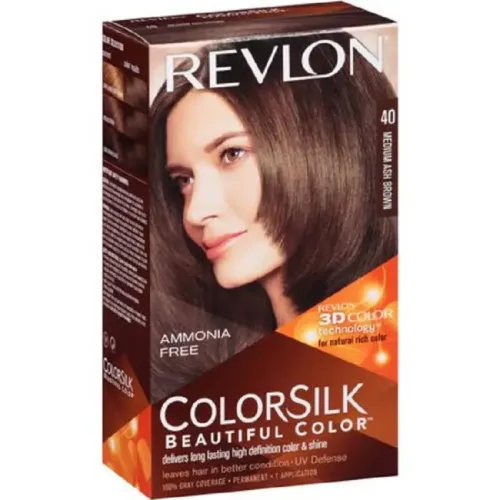 Jabel Profumeria Revlon - Colorsilk Ultra Light Natural Castano Cenere Medio 40