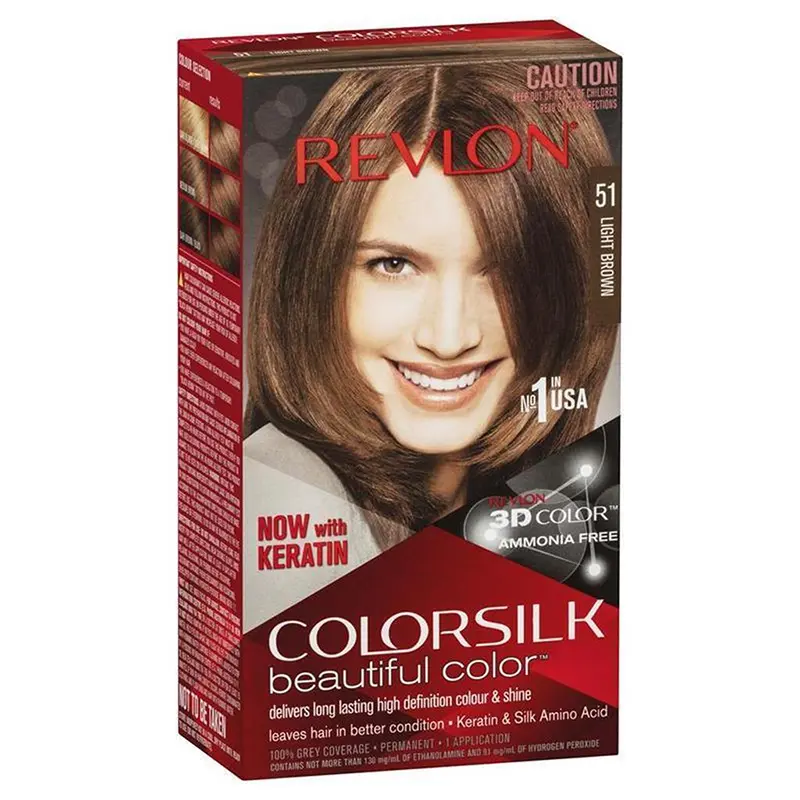 Jabel Profumeria Revlon - Colorsilk Ultra Light Natural Castano Chiaro 51
