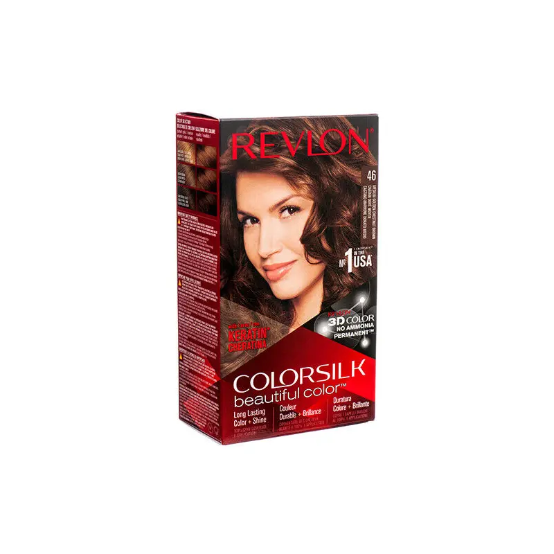 Jabel Profumeria Revlon - Colorsilk Ultra Light Natural Castano Marrone Dorato Medio 46