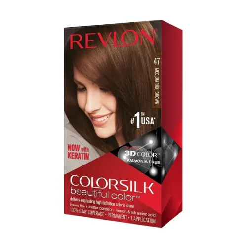 Jabel Profumeria Revlon - Colorsilk Ultra Light Natural Castano Medio Intenso 47