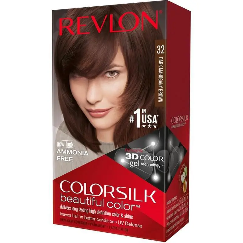 Jabel Profumeria Revlon - Colorsilk Ultra Light Natural Castano Mogano Scuro 32