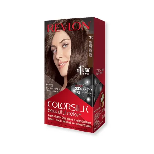 Jabel Profumeria Revlon - Colorsilk Ultra Light Natural Castano Scuro Delicato 33