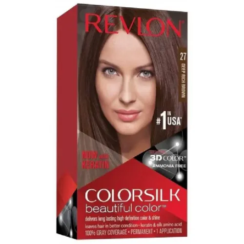 Jabel Profumeria Revlon - Colorsilk Ultra Light Natural Castano Scuro Intenso 27