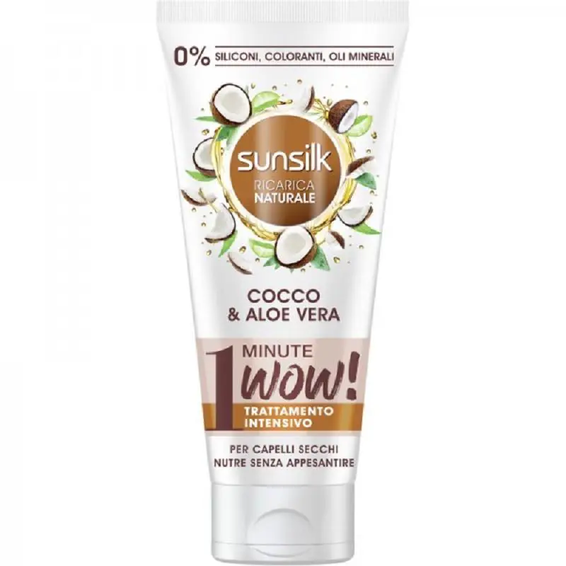 Jabel Profumeria Sunsilk - 1 Minute Ricarica Naturale Maschera Capelli Secchi