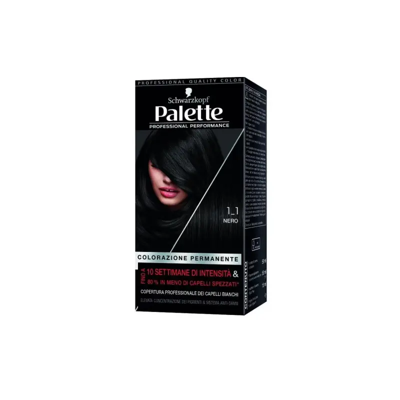 Jabel Profumeria Testanera - Palette Professional Performance N.1-1 Nero