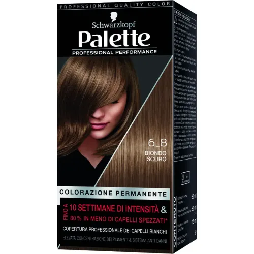 Jabel Profumeria Testanera - Palette Professional Performance N.6-8 Biondo Scuro