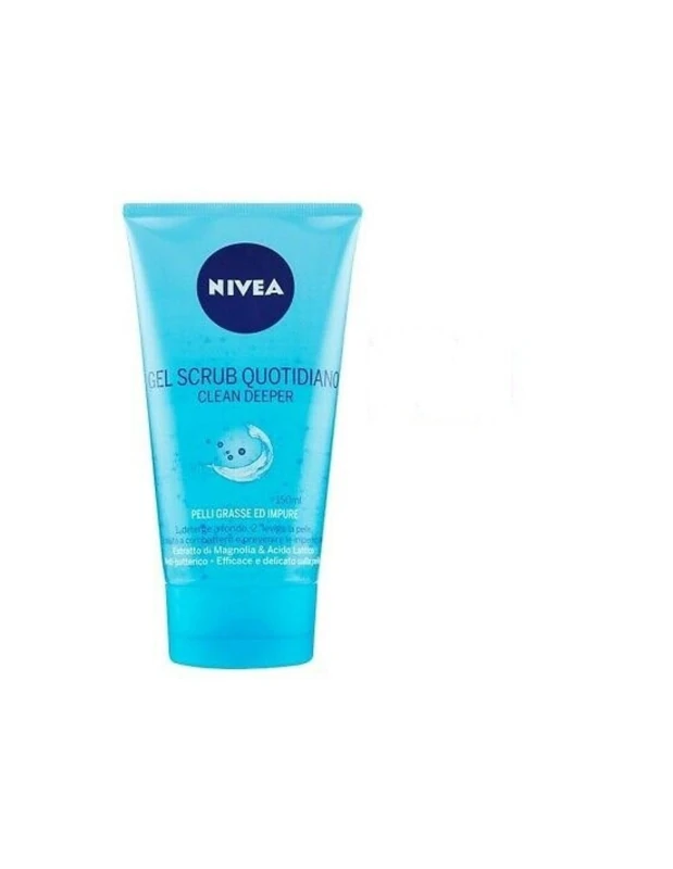 Nivea-scrub quoridiano-pelli grasse-impurità-Jabel profumeria